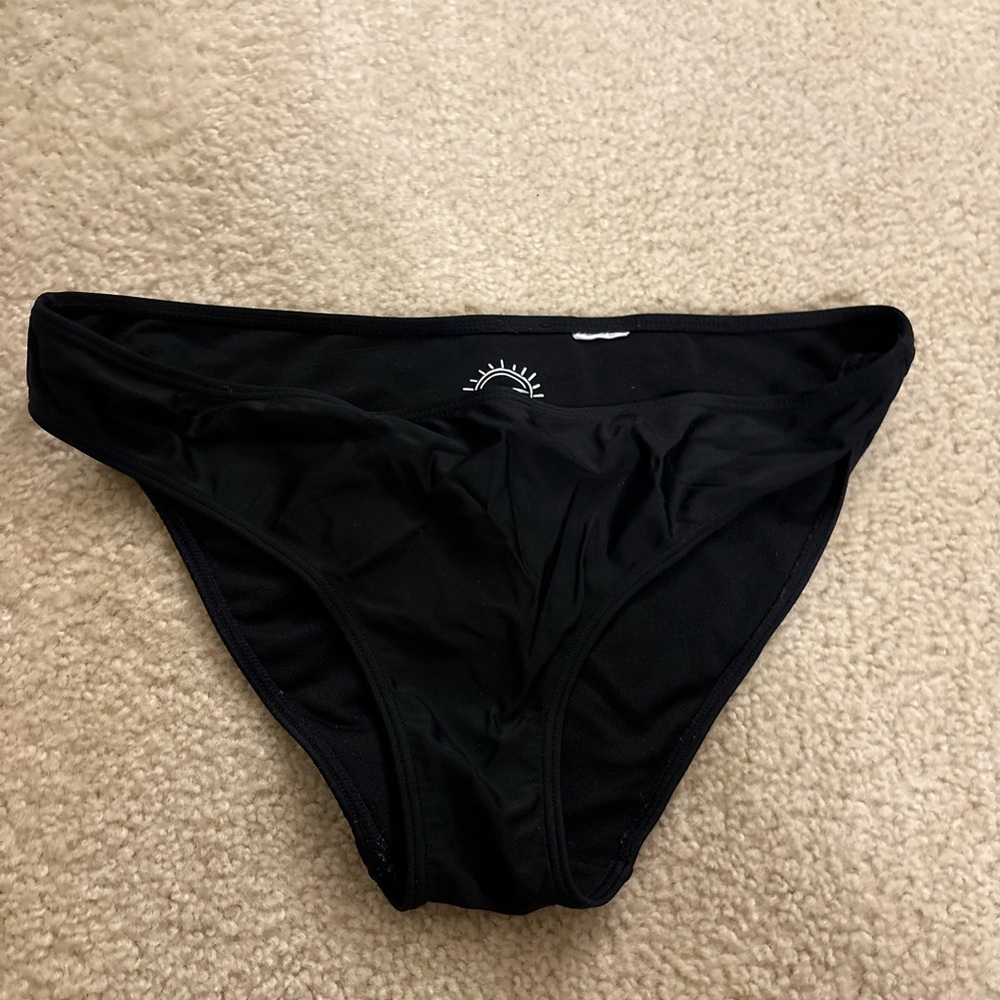Hollister Black Womens Bikini Bottoms